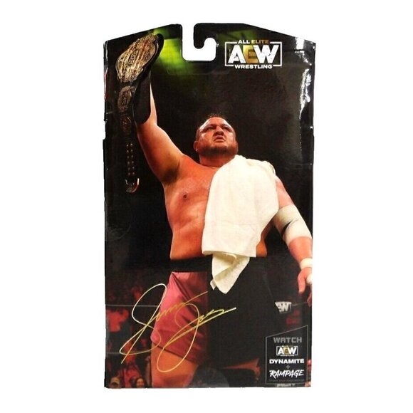 AEW JOE SAMOA action figure Unrivaled Collection ALL ELITE WRESTLING 2023 NEW - Picture 2 of 2